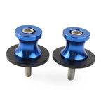 Swingarm Sols Sliders for Yamaha MT-09 (2013–2022) Blue 6MM
