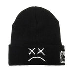 Crying Face Winter Beanie Hat for Fashion Lovers