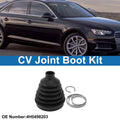 Outer CV Joint Boot Kit w/ Clamps for Audi A4, A8 (2013–2023) 4H0498203