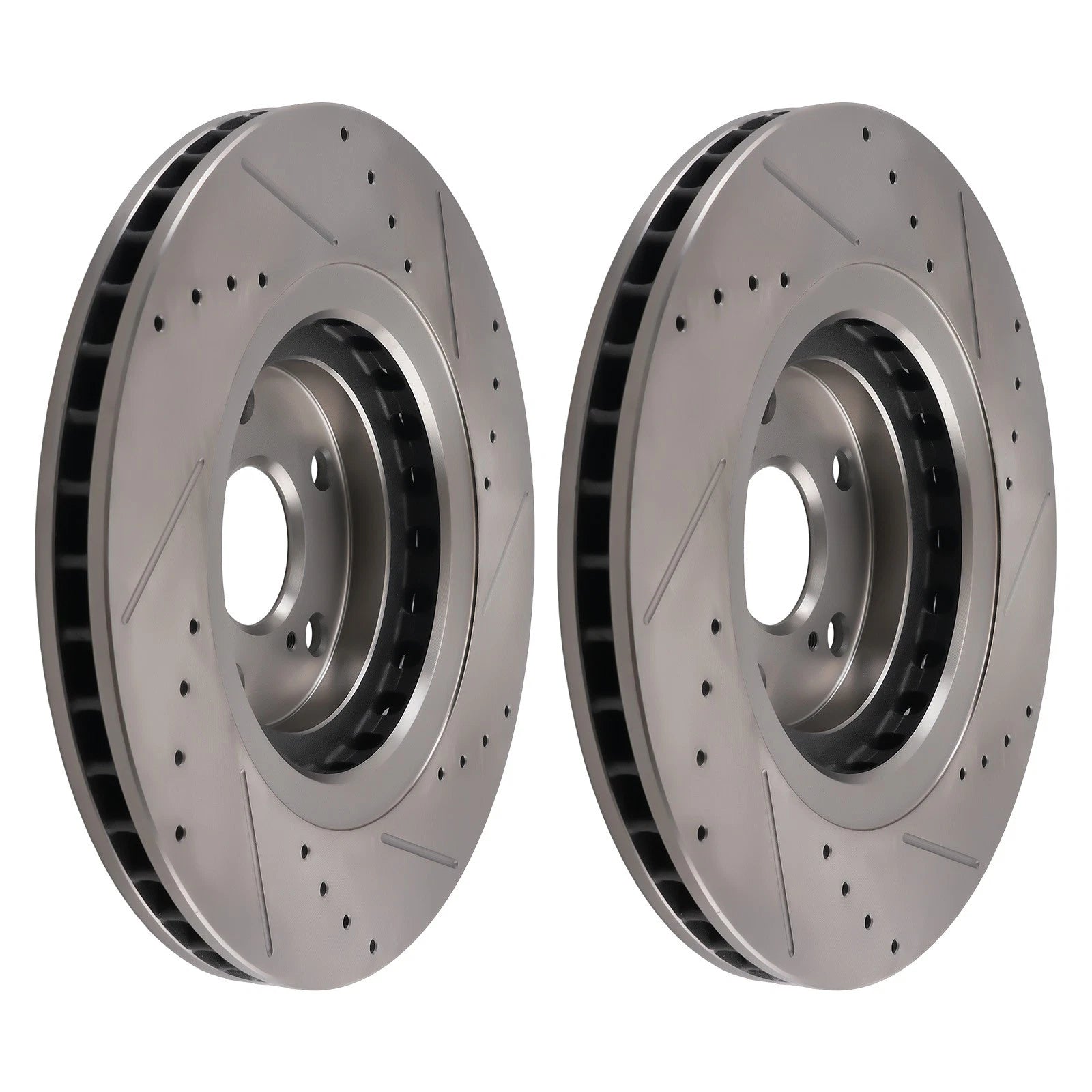 Front Brake Rotors Kit for Toyota Highlander (2008–2019), Sienna (2011–2020) S31511