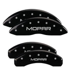 Set of 4 Gloss Black Caliper Covers for 2007-2009 Dodge Durango by MGP