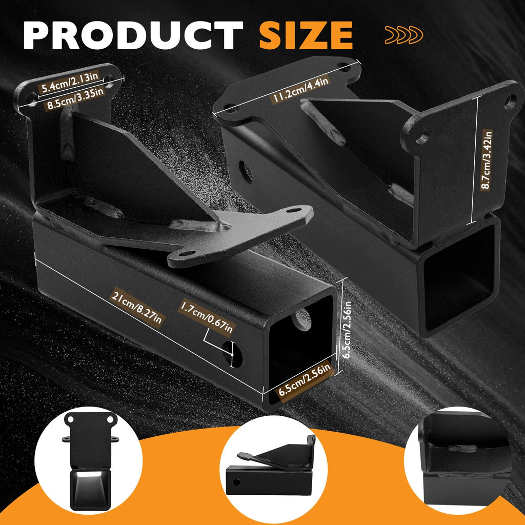 2" Trailer Hitch Kit for Bad Boy Maverick (2021–Present) 093-1136-98