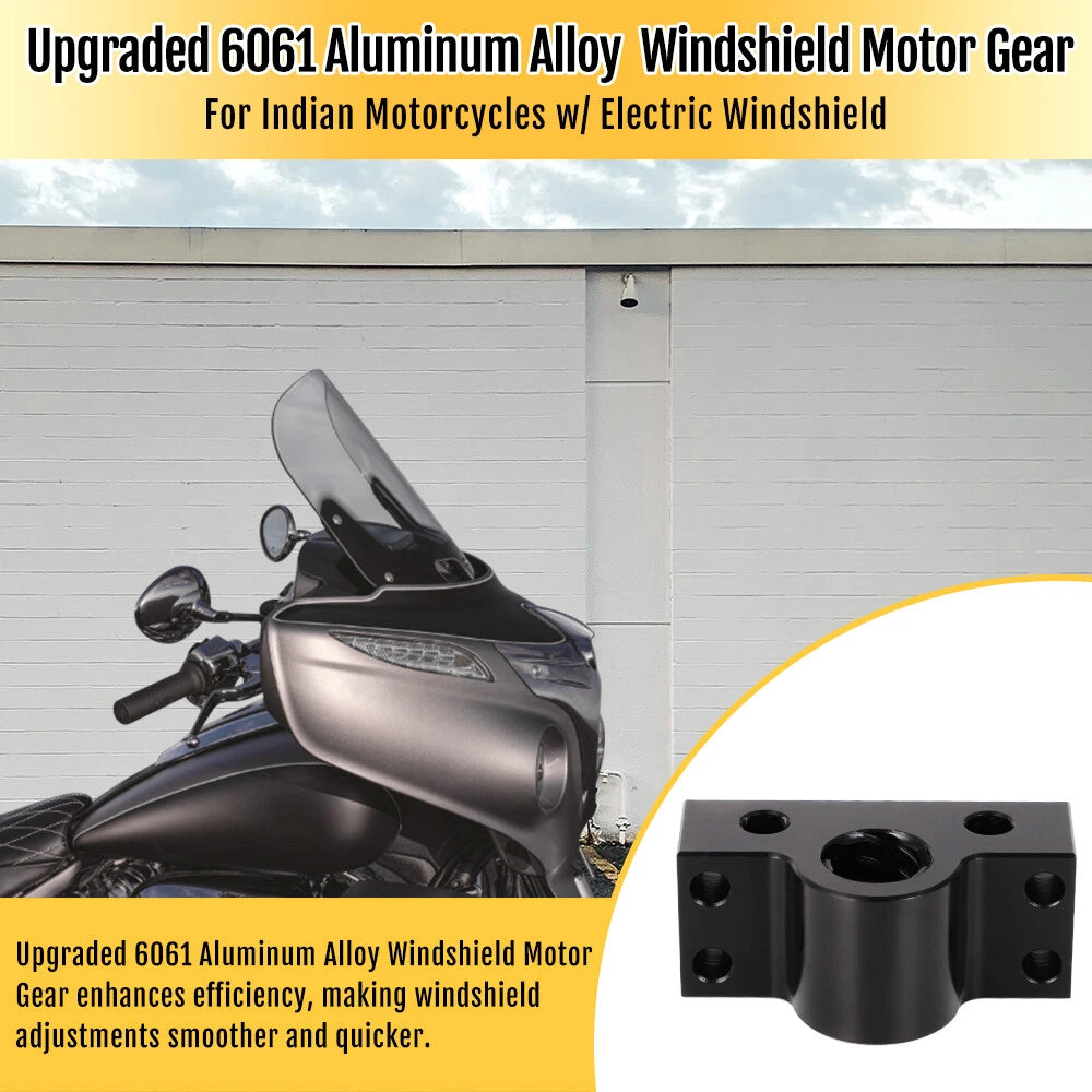Upgraded Windshield Motor Gear for Indian Motorcycles