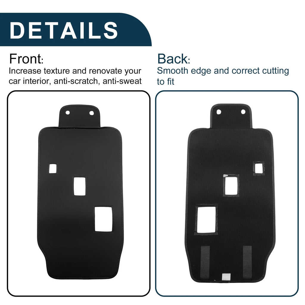 2X Car Door Anti Kick Pad Sticker for Toyota Vellfire Alphard (2015–2020)
