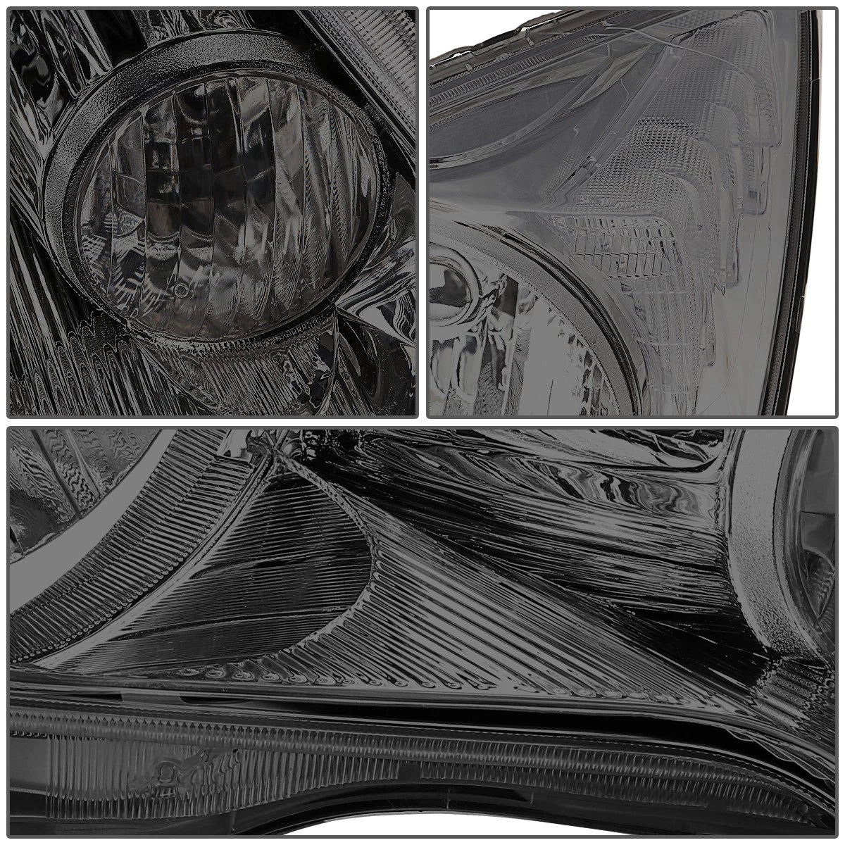 OE Style Smoked Clear Signal Headlights for Honda CR-V (2007–2011)
