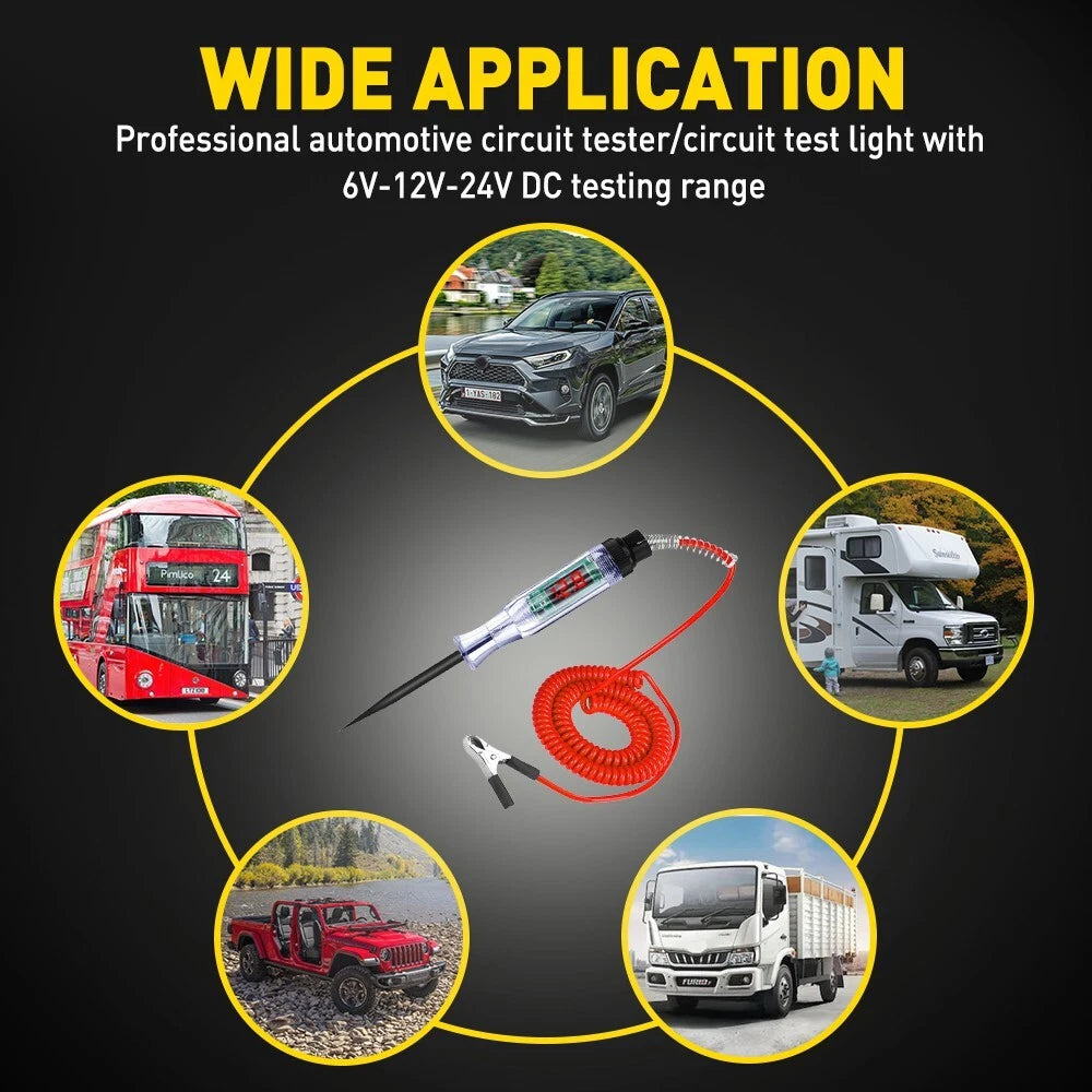 Circuit Tester Probe for Car (6V 12V 24V)