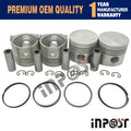 Overhaul Rebuild Kit V1702 V1702B for Kubota Bobcat 743 733
