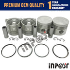 Overhaul Rebuild Kit V1702 V1702B for Kubota Bobcat 743 733