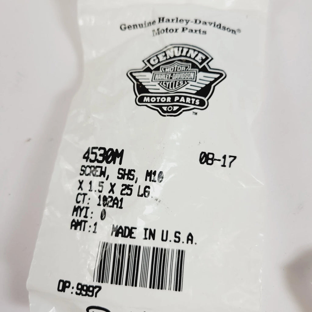 Screw SHS M10 1.5 x 25LG for Harley-Davidson 4530M