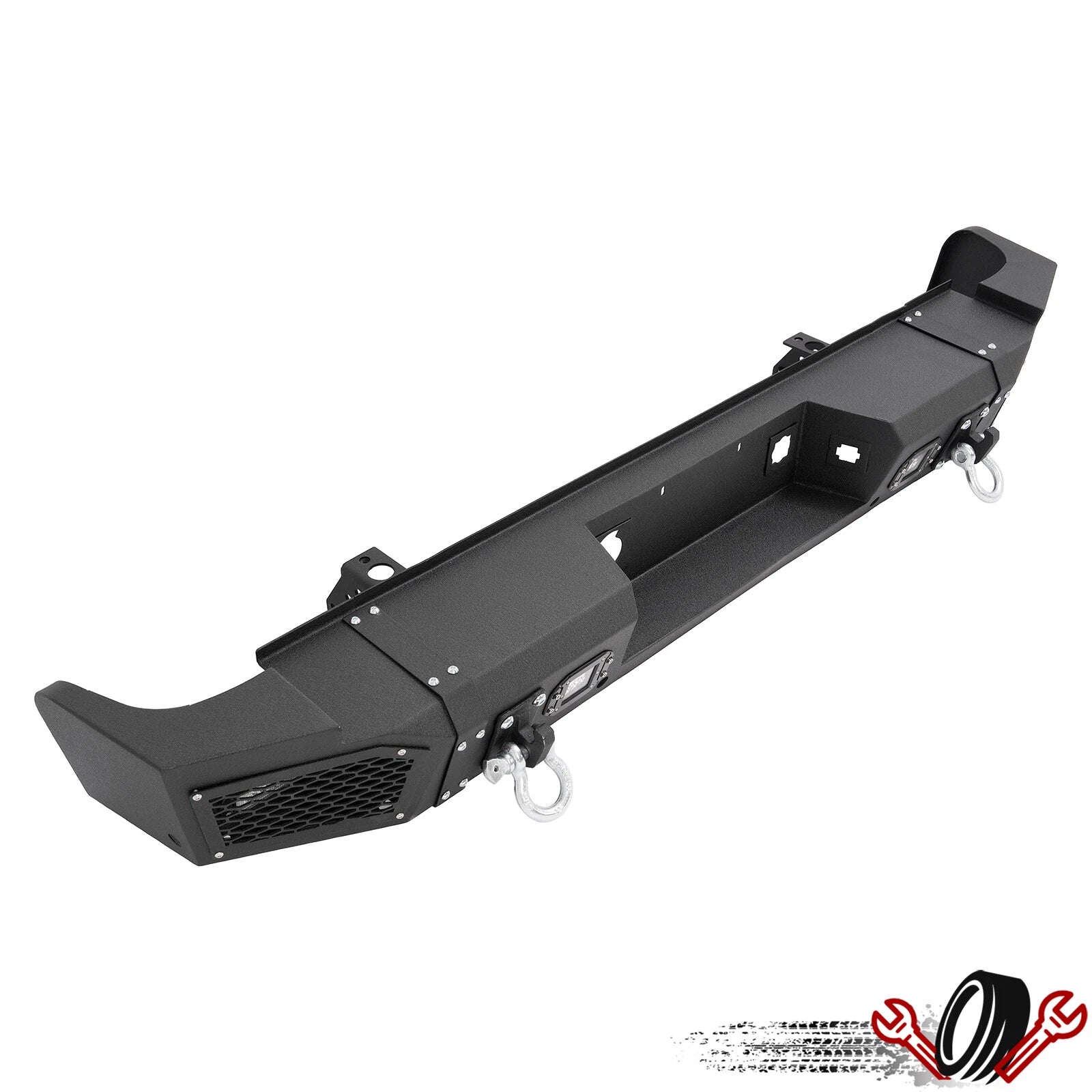 Complete Steel Rear Bumper for Silverado Sierra 2500 3500 HD (2007–2010)