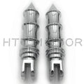 Spike Bamboo Footpegs for Harley FXBB FXBR FXBRS FXLR (2018–2023)