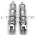 Spike Bamboo Footpegs for Harley FXBB FXBR FXBRS FXLR (2018–2023)