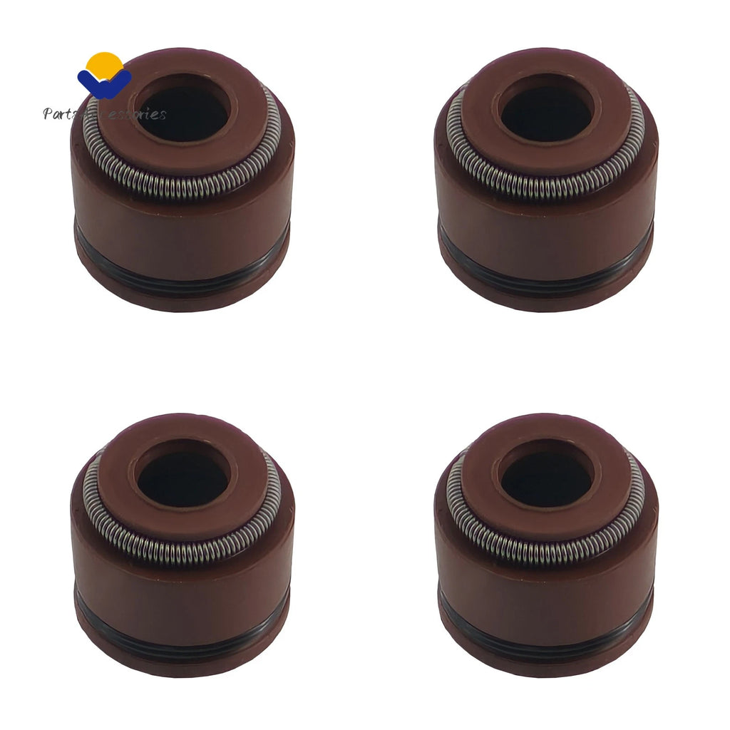 4X Valve Stem Seal for Honda CRF250R (2004–2007), CRF250X (2004–2017) 12209-GB4-681