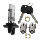 Front Door Lock Cylinders & Ignition Switch for Chevy Tahoe Silverado GMC Sierra (2000–2006)