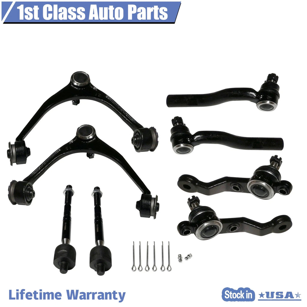 Set of 8 Front Suspension Upper Control Arms Ball Joints for Lexus GS300 GS430 (1998–2005)