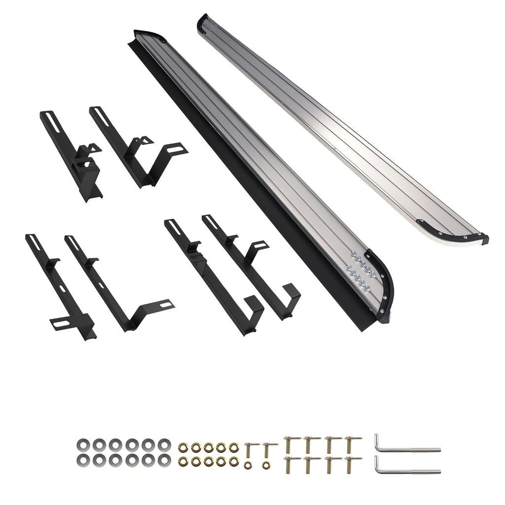Non-Slip Running Board Side Steps for Ford Explorer 2011-2019 Black Pair