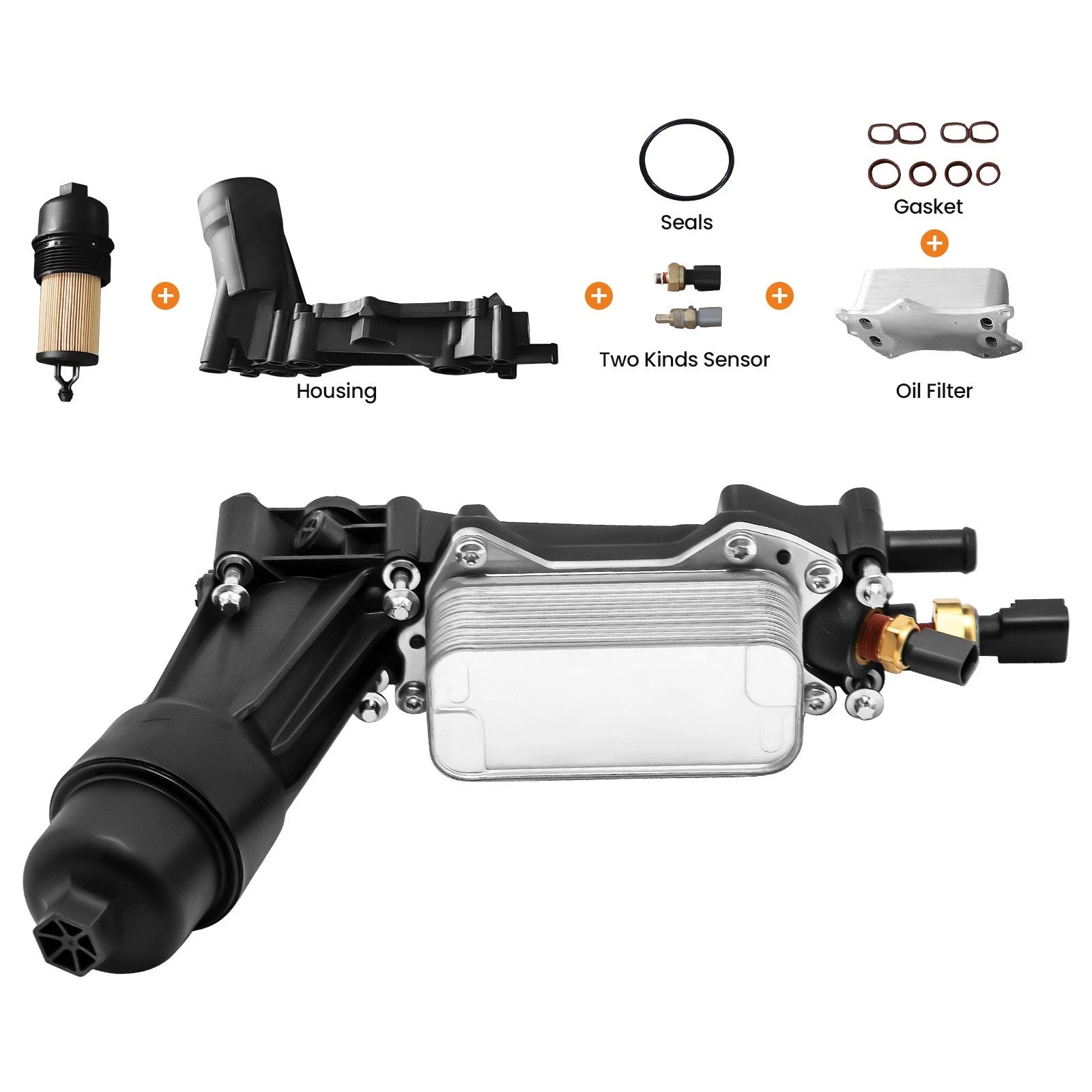 Engine Oil Filter Adapter Housing for Dodge Journey 3.6L V6 (2014–2017) 68105583AC