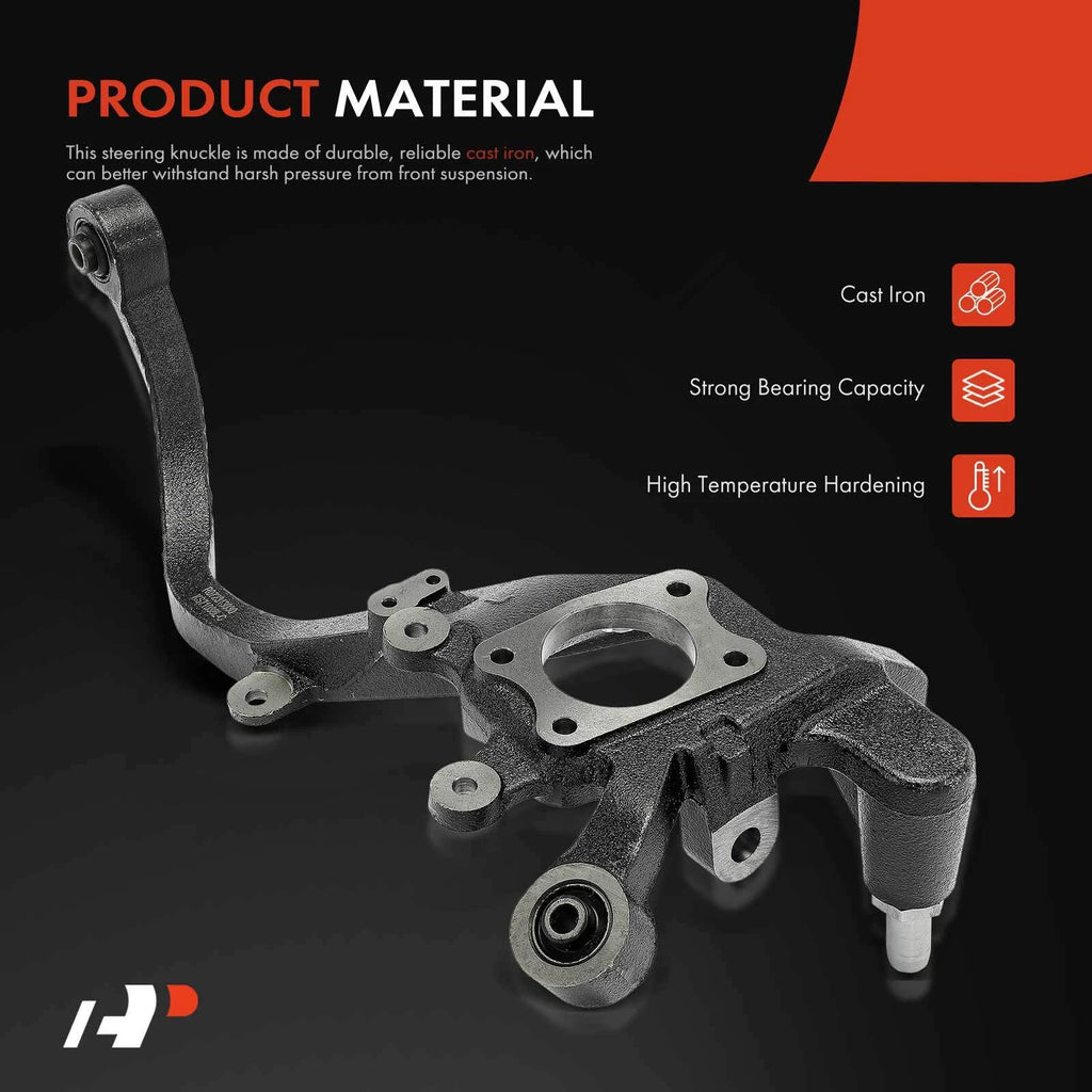 Rear Left Steering Knuckle with ABS for Hyundai Sonata Kia Optima (2011–2019)