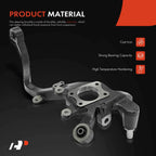Rear Left Steering Knuckle with ABS for Hyundai Sonata Kia Optima (2011–2019)