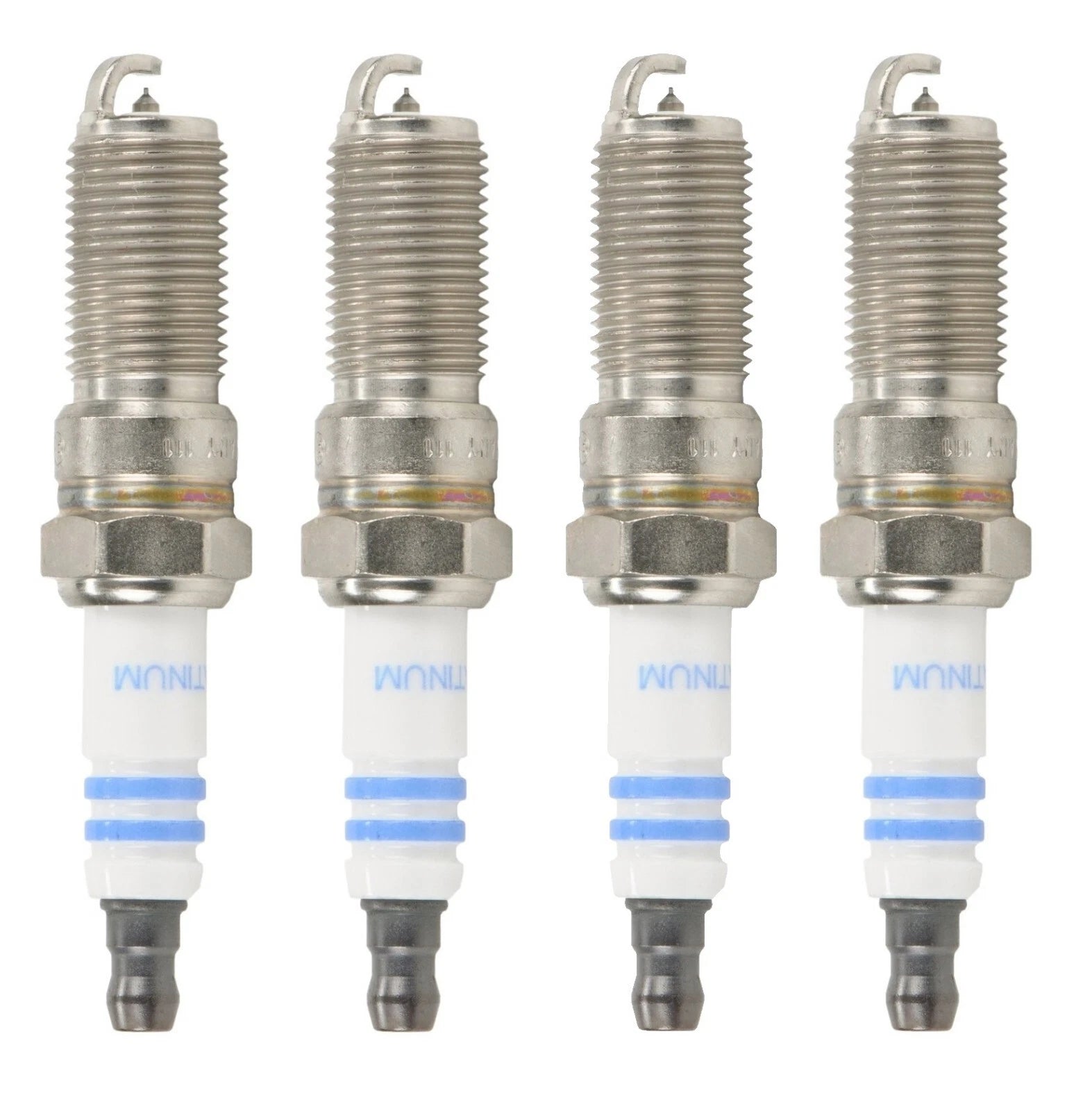 Set of 4 Bosch Platinum Spark Plugs for Saturn Chevy GMC Pontiac L4