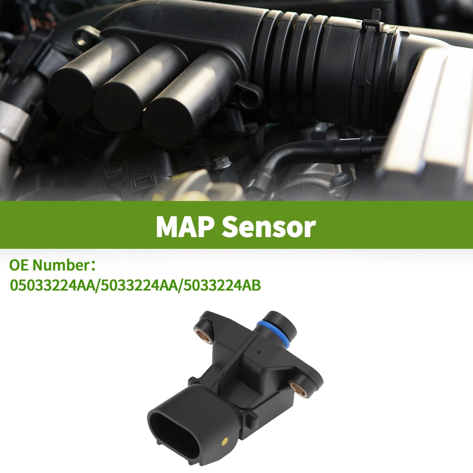 MAP Sensor for Chrysler PT Cruiser (2001–2010) No. 05033224AA