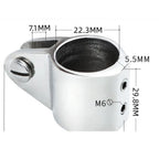 316 Stainless Steel Marine Slide Clamp for Boat Canopy Rail (N/A)