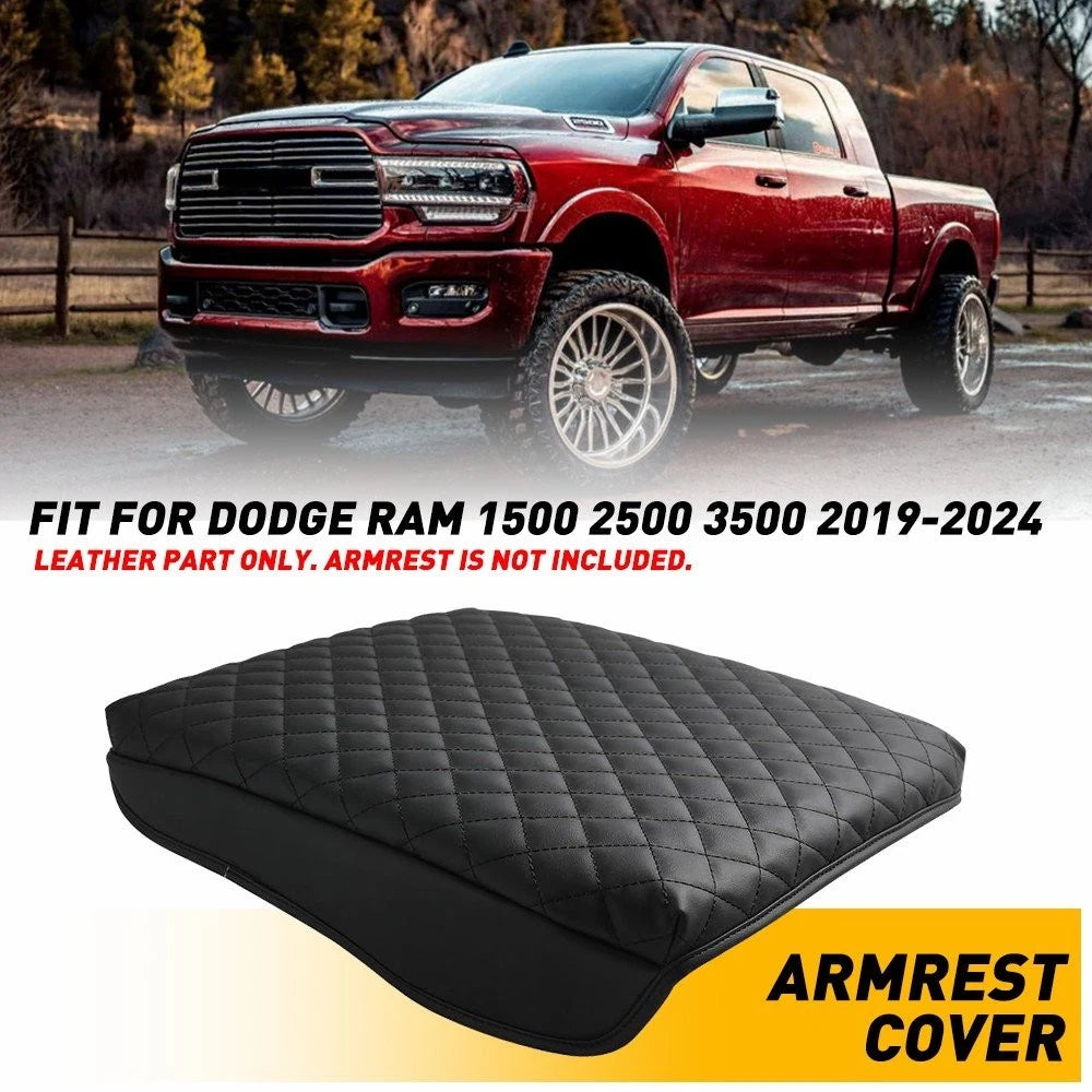 Armrest Cushion Protector Cover for Dodge Ram 1500 2500 3500 (2019–2024)