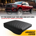 Armrest Cushion Protector Cover for Dodge Ram 1500 2500 3500 (2019–2024)