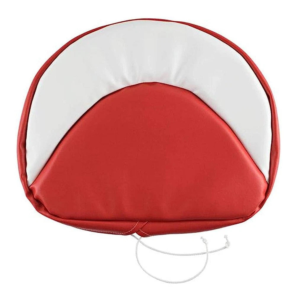 18" Red & White Seat Cover for Case/International Harvester (R7073)