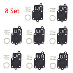 Set of 8 Carburetor Diaphragm Kit for B&S 270026 272538 272538S