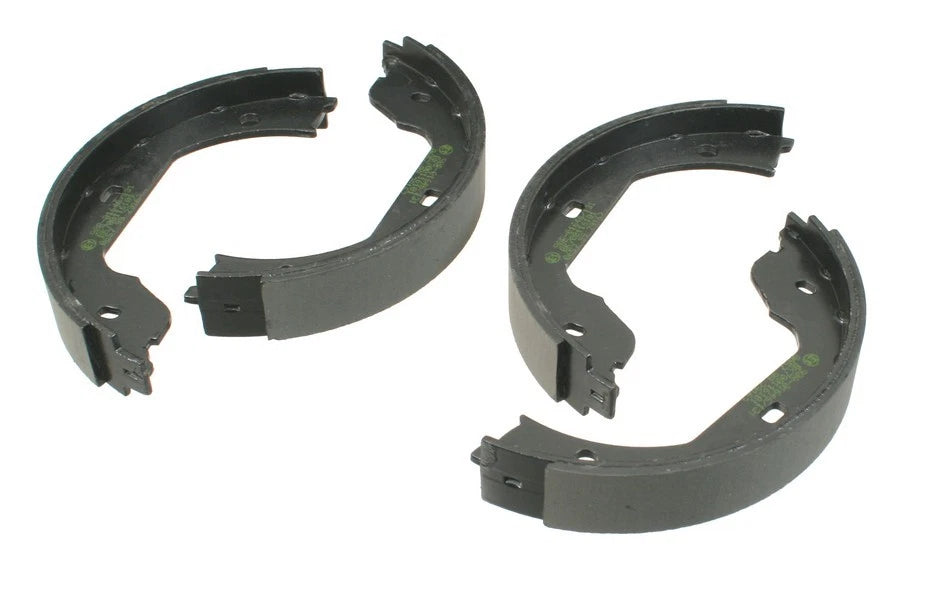 Set of 4 Hella 355050471 Rear Parking Brake Shoes for BMW M3, M5, X3, X5, Z4 (2000–2010)