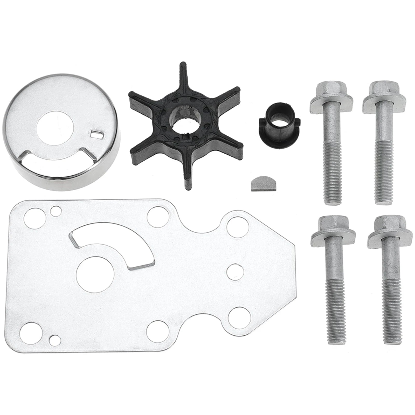 Water Pump Kit for Yamaha Outboard 15HP (1996–2009) 18-3433, 63V-W0078-01-00