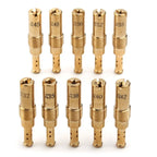 10 Pcs Carburetor Pilot Slow Jets for PWK Mikuni OKO KOSO (32-55)