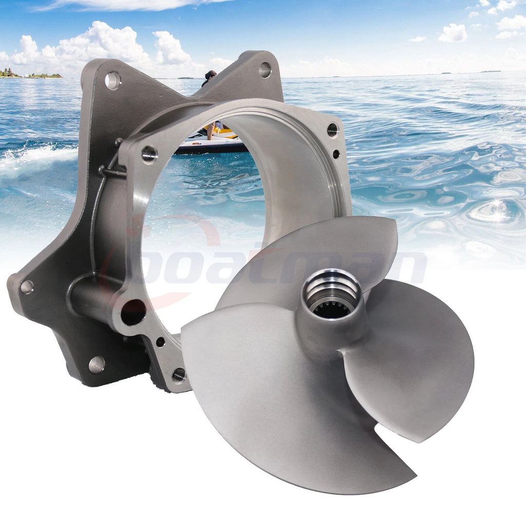 Jet Ski Impeller for Yamaha PWC VX1100 VX Sport (2005–New) 155mm Pump Housing 6CR