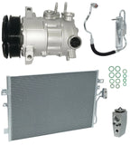 AC Compressor Kit With Condenser for Dodge Journey 2.4L (2017–2017)