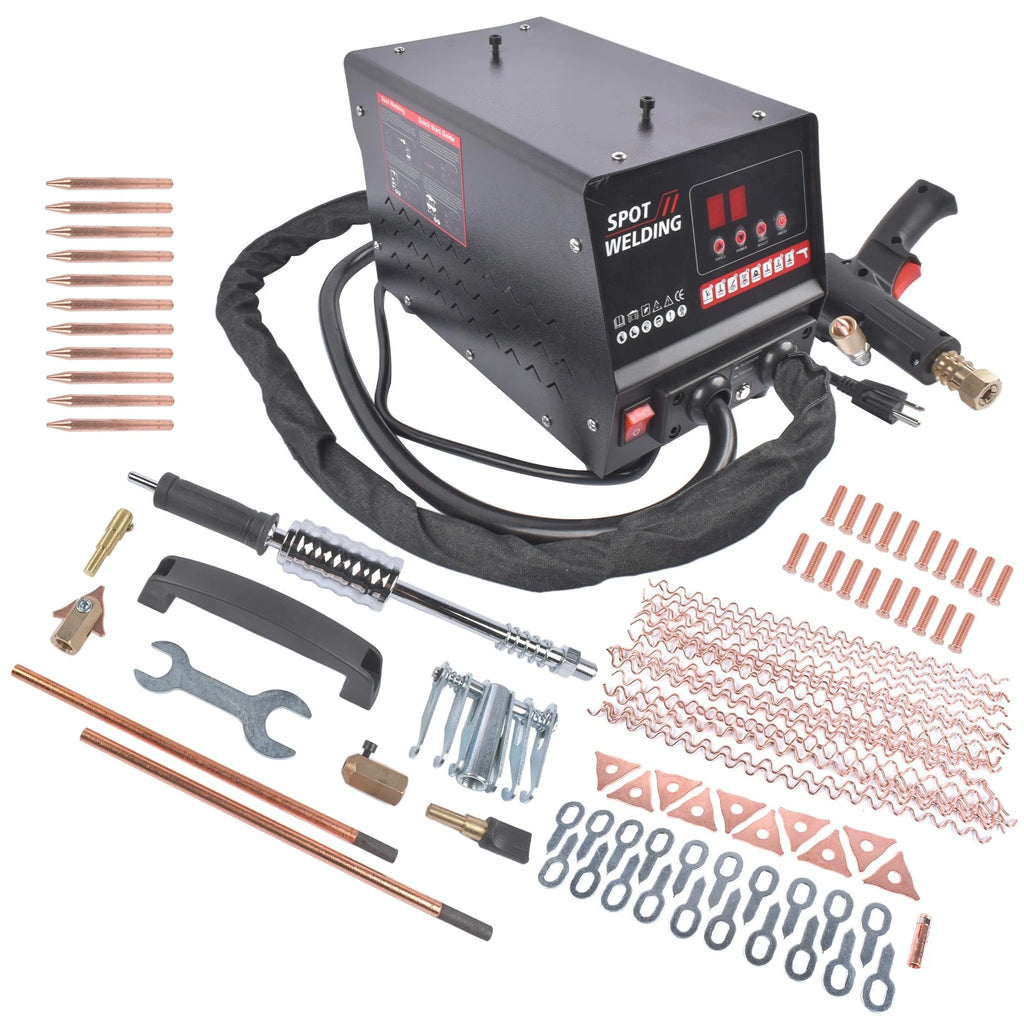 Stud Welder Dent Repair Kit for Multiple Models (110V 3500W)