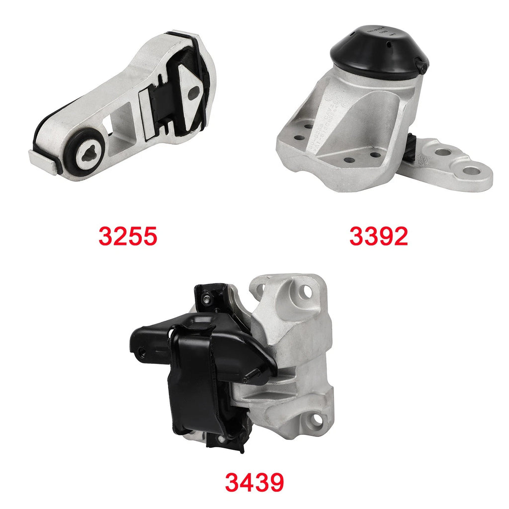 Engine Motor & Trans Mounts Set for Ford Explorer 3.5L (2011–2015) A5663HY A5734