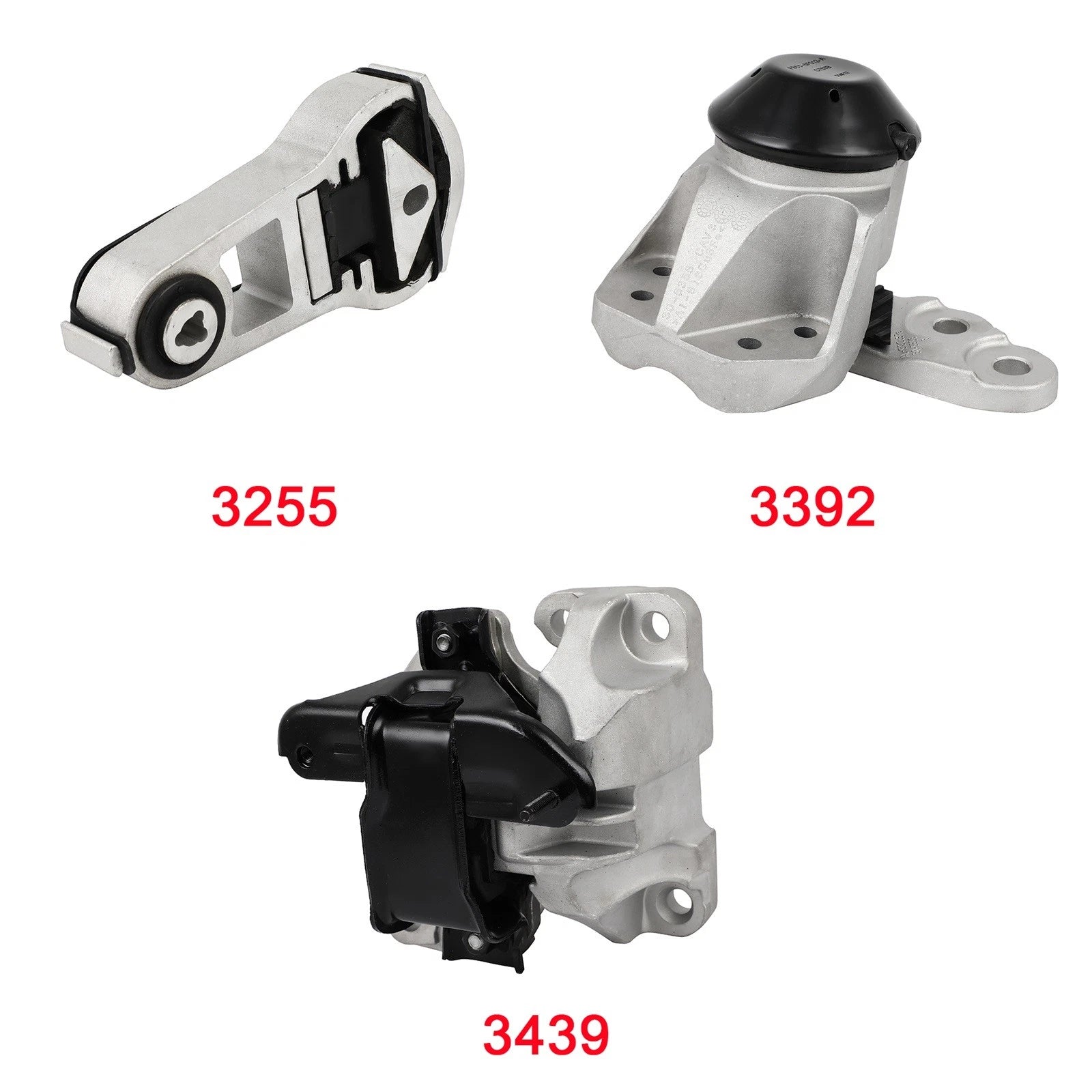 Engine Motor & Trans Mounts Set for Ford Explorer 3.5L (2011–2015) A5663HY A5734