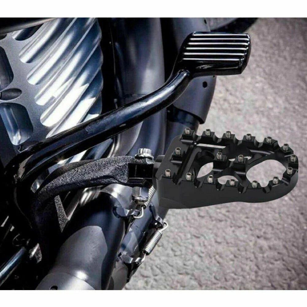 Wide Fat Foot Pegs for Harley Dyna Sportster 883