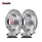 Drilled Brake Rotors & Ceramic Brake Pads Kit for Honda CR-V (2020–2022)