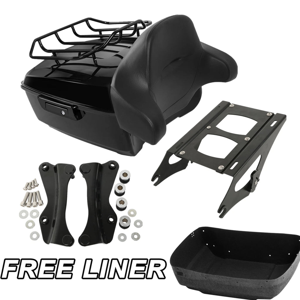 Trunk Pad Mount Rack Docking Kit for Harley Electra Glide (2014–2023)