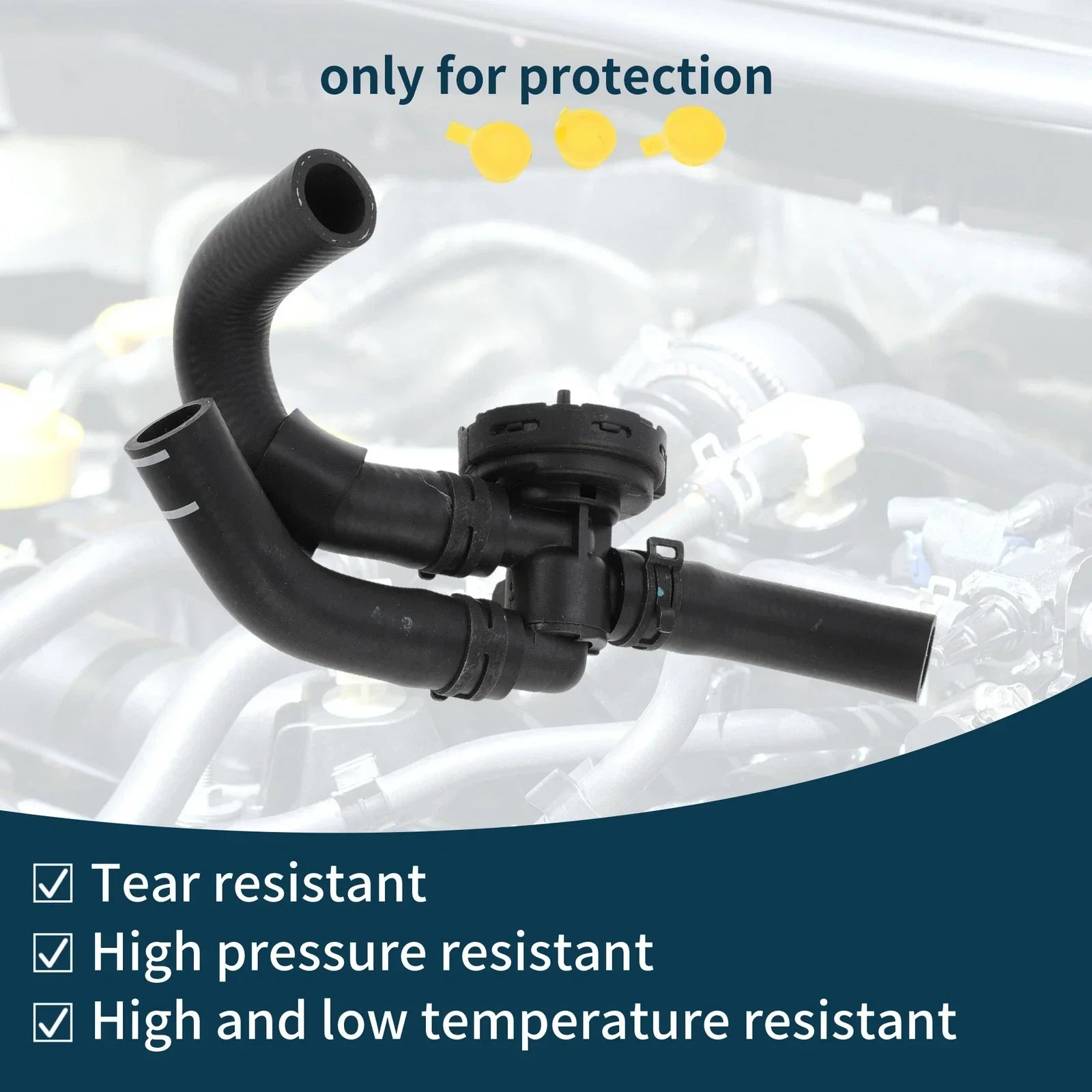 Radiator Hose for Porsche Cayenne 3.0L 2011-2014 Coolant Pipe (2011-2014)