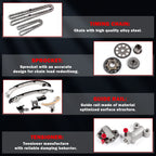 Timing Chain Kit for Toyota Tacoma (2005-2015) 2.7L