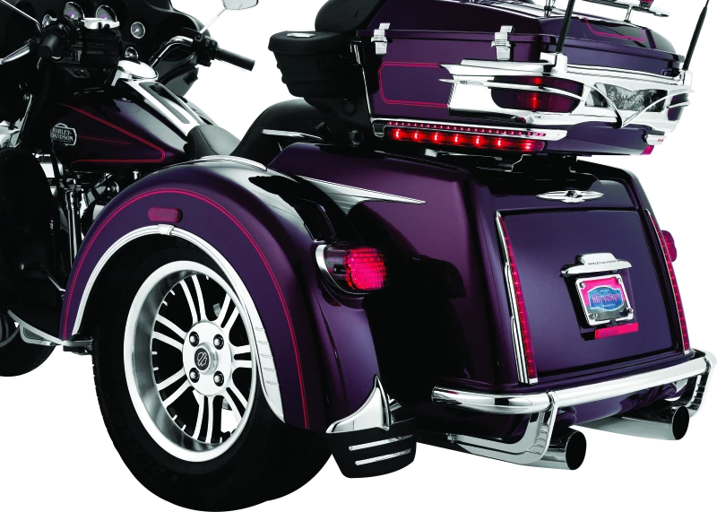 Kuryakyn Rear Fender Flares for Harley-Davidson Trikes (2014–2023) Chrome