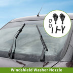 Windshield Washer Nozzle Set for Mitsubishi 
