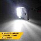 2X LED License Plate Light for Toyota Tacoma (2005–2015) Tundra (2000–2013)