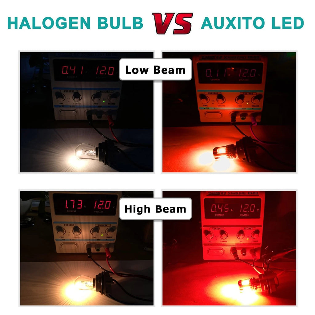 2X LED Tail Brake Light Bulbs for AUXITO BAY15D 1157 (Year Range)