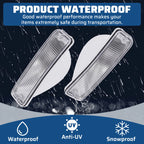 Clear Park Signal Bumper Lights for Toyota Pick-Up Truck 2WD (1992–1995)
