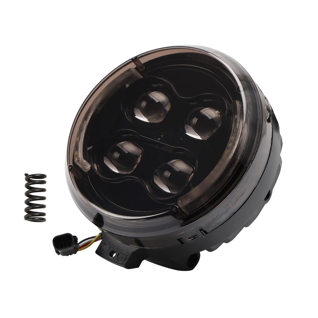 Headlamp Headlight Guard for Honda CM300 CM500 CM1100 CL500 (LED, Smoke)