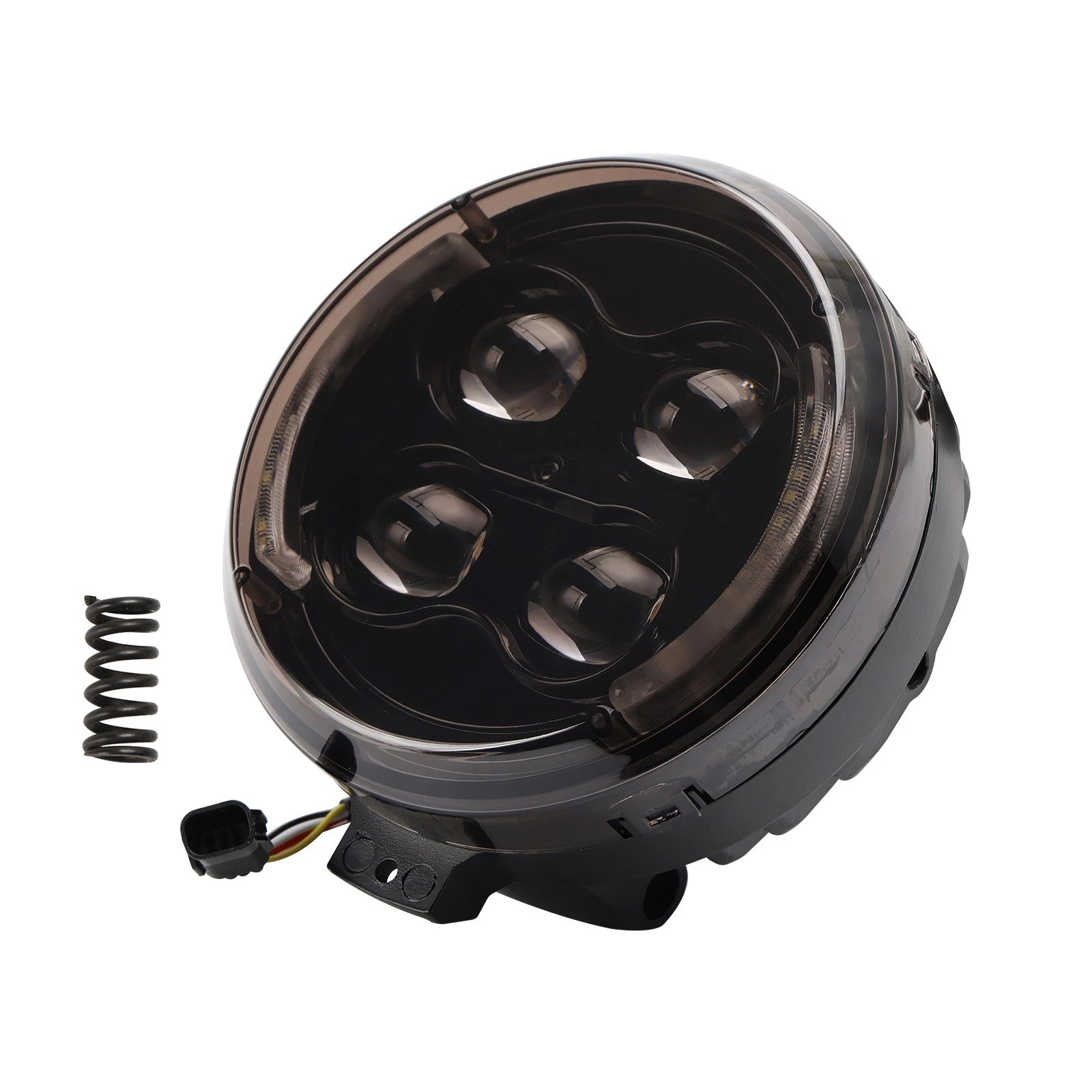 Headlamp Headlight Guard for Honda CM300 CM500 CM1100 CL500 (LED, Smoke)